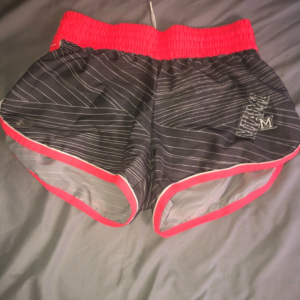 M STATE COLLEGE ATHELTIC SHORTS